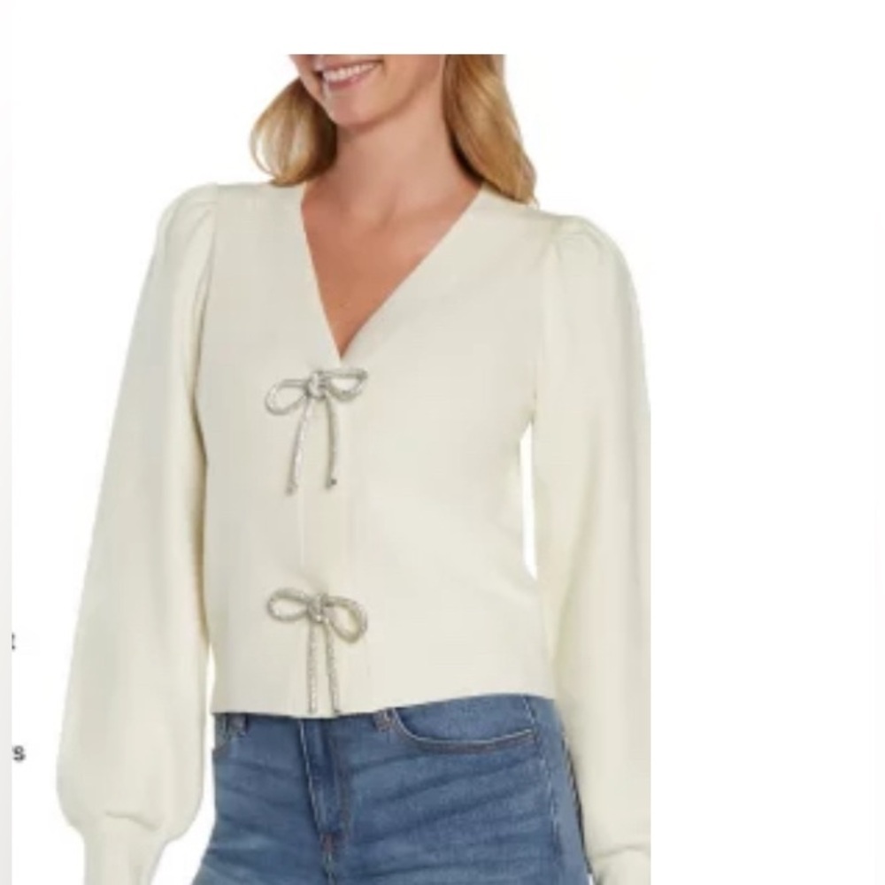 Express Bow Cardigan